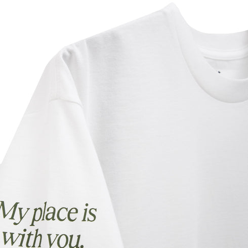 Carhartt WIP S/S Home T-Shirt White/Dollar Green I032398.OIA.XX.06 Degli Uberti